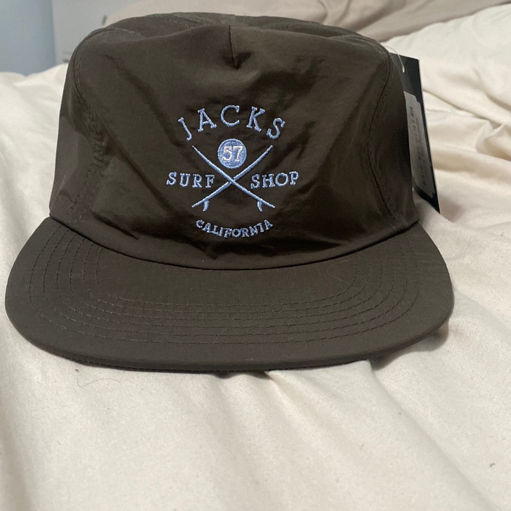 Jack surfboards huntington beach california flat bill snapback